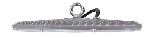 Eco Light Commercial Bell Light 100W Cool White 10000lm with Built-in LED White Ø28xH3cm