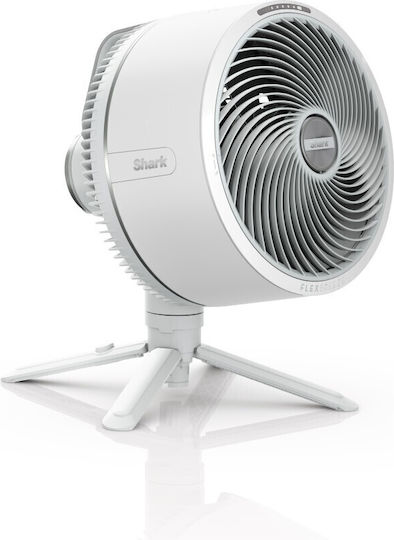 Shark Pedestal Fan 36W With Remote Control White