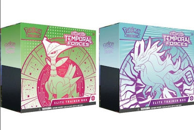 Pokemon Pokémon Ein Stück Scharlachviolett: Temporale Streitkräfte Elite Trainer Box (Verschiedene Designs/Sortimente von Designs) 1 Stk