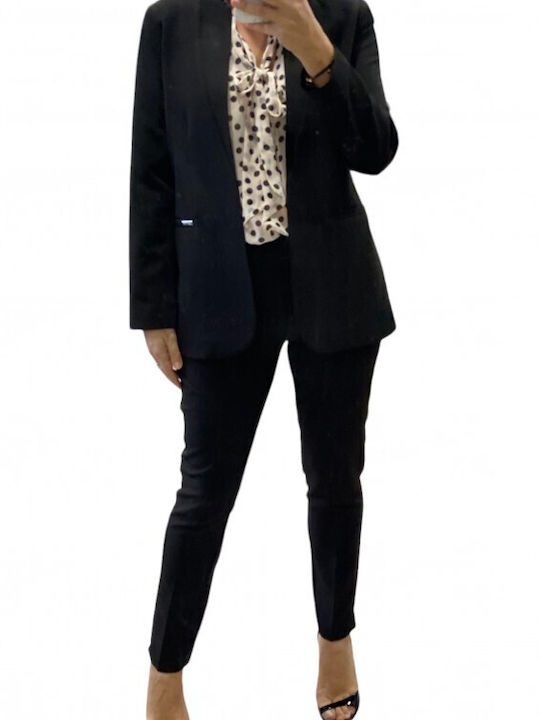 Donna Martha Γυναικείο Μαύρο Κοστούμι