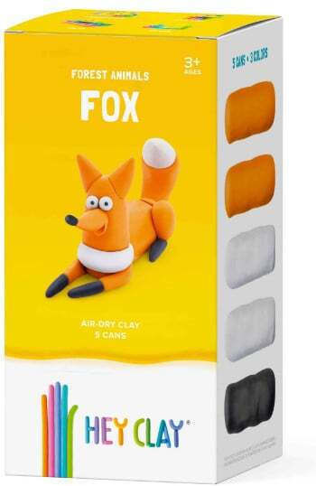 Hey Clay Forest Animals Modelling Clay Set