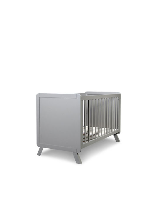 PPM Βρεφική Κούνια Γκρι για Στρώμα 60x120cm