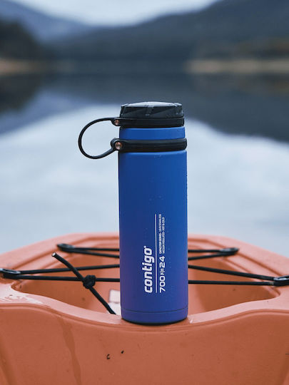 Contigo Μπουκάλι Θερμός Ανοξείδωτο 700ml Blue