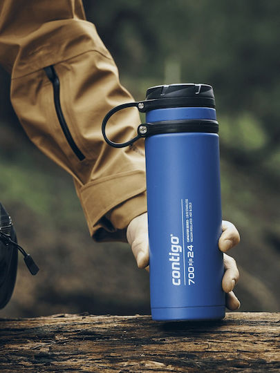 Contigo Μπουκάλι Θερμός Ανοξείδωτο 700ml Blue