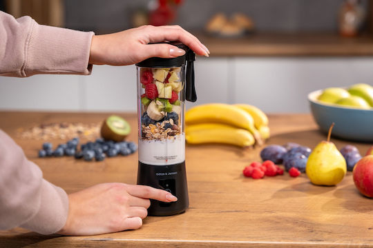 Gotze & Jensen Gotze & Jensen Mixer mit Kunststoffkanne 400 ml Schwarz PB940K