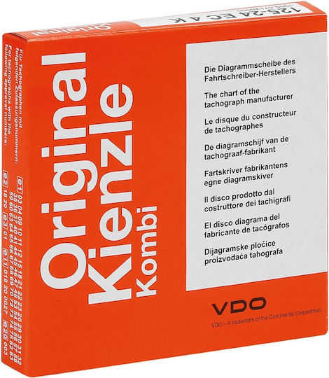 Тахографи Kienzle Vdo 125 км/ч 100 бр