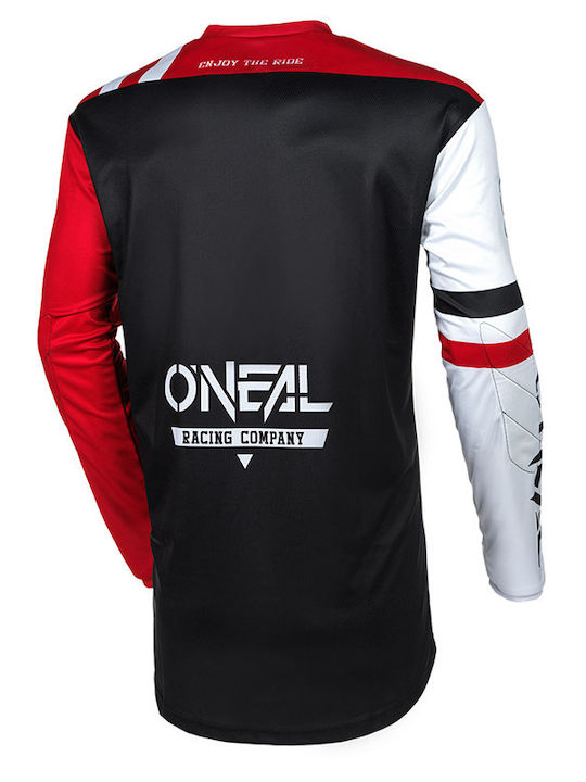 O'neal Element Warhawk Männer Motocross-Shirt Schwarz Farbe