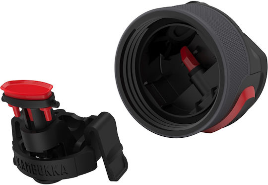 Kambukka Μπουκάλι Θερμός Ανοξείδωτο 1lt Black