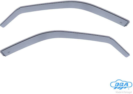 DGA Set of Windbreakers Front Car Dark Fime for Citroen Xsara 1997-2006 2pcs