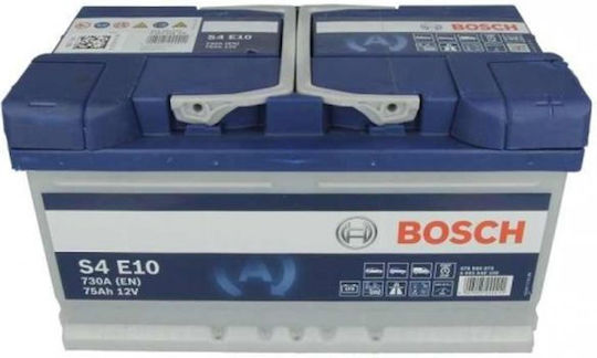 Bosch Car Start/Stop Battery S4 E10 with 80Ah Capacity and 800A CCA
