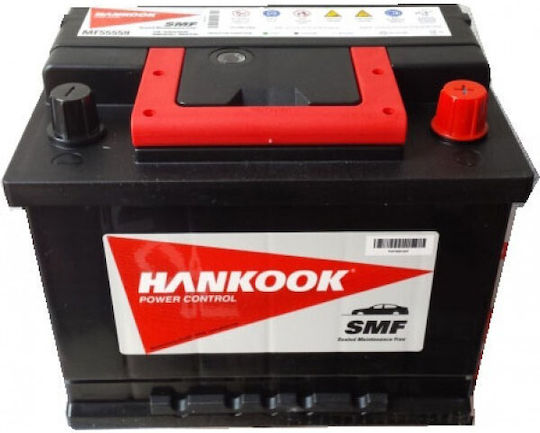 Hankook Batterie Auto MF55559 mit Kapazität 55Ah und CCA 480A