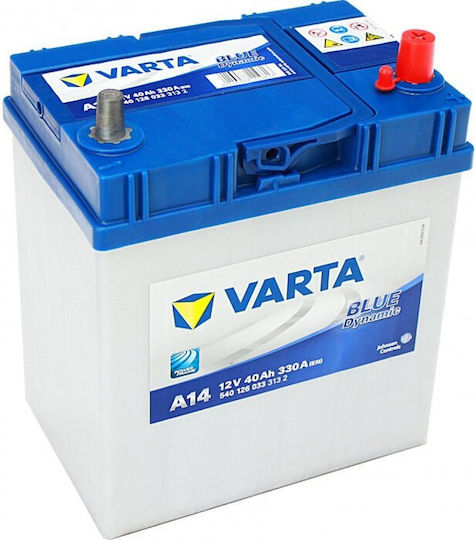Varta Μπαταρία Αυτοκινήτου Blue Dynamic A14 με Χωρητικότητα 40Ah και CCA 330A