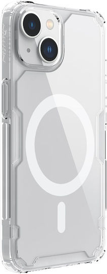 Nillkin Nature Pro Magnetic Back Cover Σιλικόνης / Πλαστικό Διάφανο (iPhone 15 Plus)