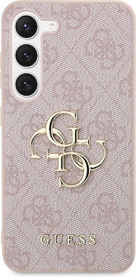 Guess Back Cover Plastic Durable Pink (Galaxy S23 FE)