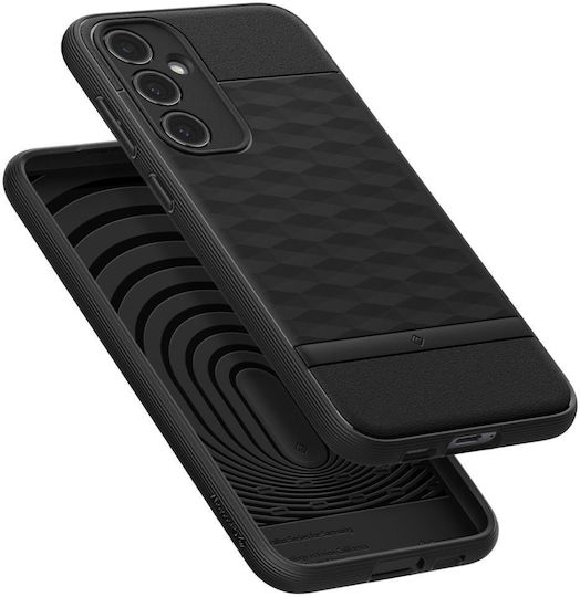 Caseology Parallax Back Cover Σιλικόνης 1.2mm Μαύρο (Galaxy S23 FE)