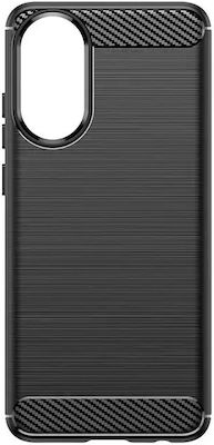 Hurtel Back Cover Silicone Durable Black (Oppo A78 4G)