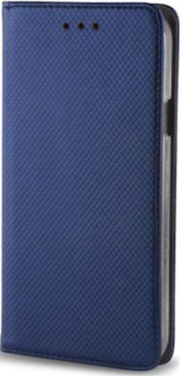 Smart Magnet Back Cover Πλαστικό Navy Μπλε (Motorola Edge 30)