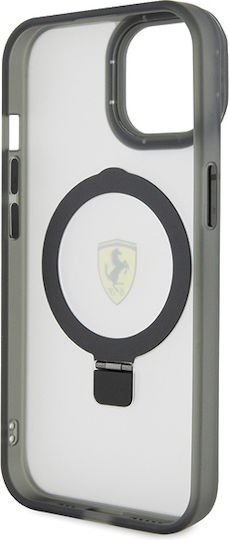 Ferrari 6.1" Umschlag Rückseite Kunststoff Transparent (iPhone 15)