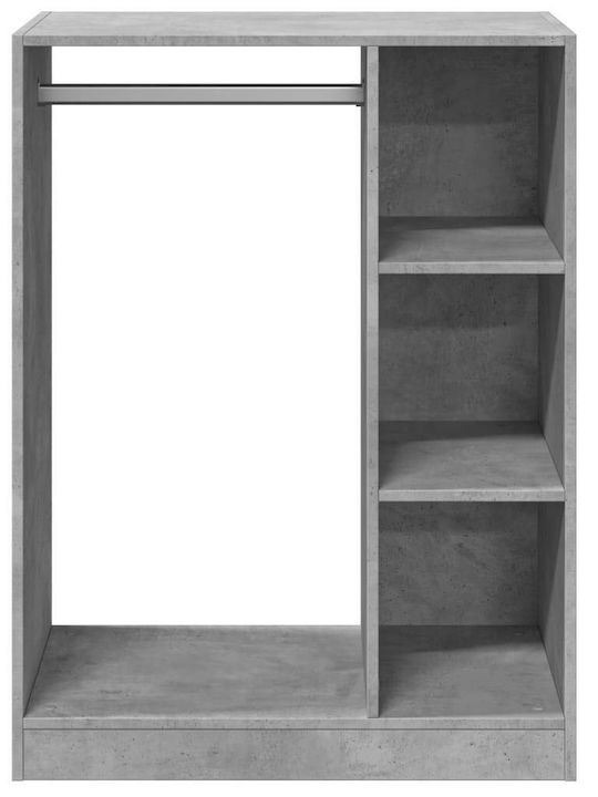 vidaXL Κρεμάστρα Δαπέδου από Ξύλο Καφέ 77x48x102cm