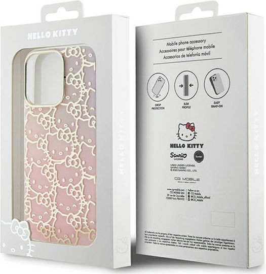Hello Kitty Задна корица Пластмаса Розов (iPhone 13 Pro)