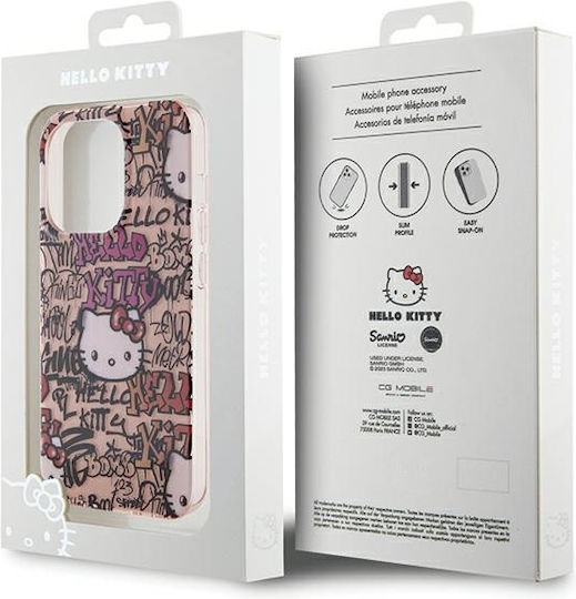 Hello Kitty Задна корица Пластмаса Розов (iPhone 13 Pro Max)