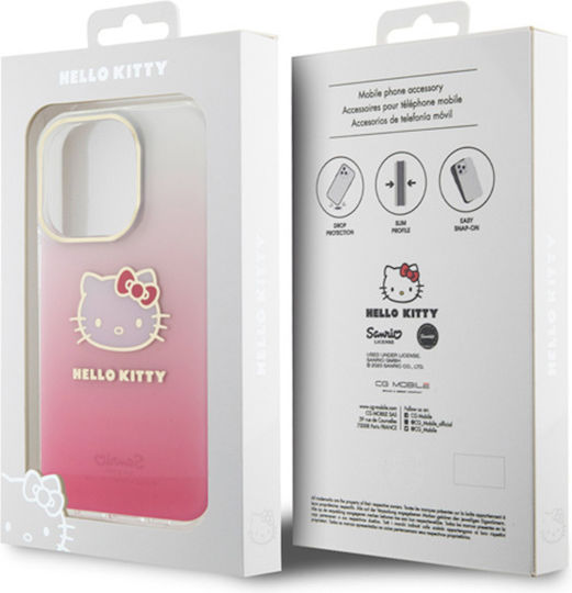 Hello Kitty Задна корица Пластмаса Розов (iPhone 13 Pro Max)