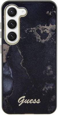 Guess Marble Collection Back Cover Silicone Durable Gold (Galaxy S23+)