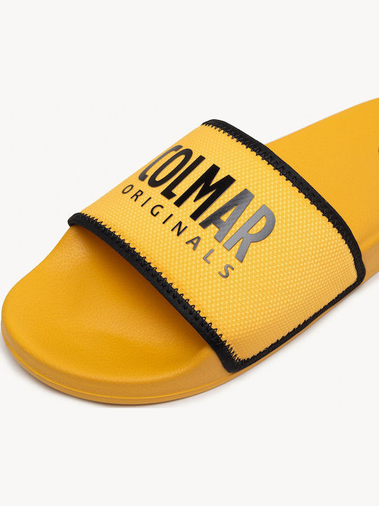 Men's Slides Yellow