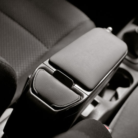 Rati Armster Car PU Armrest for Skoda Citigo 2012 Black