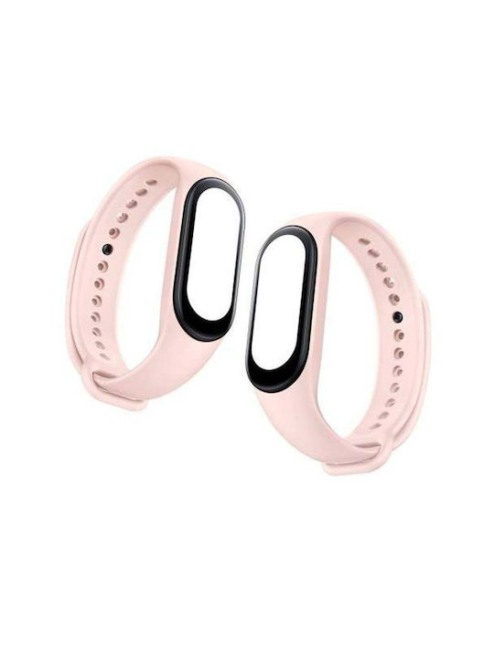 Xiaomi Λουράκι Σιλικόνης Ροζ (Smart Band 7)
