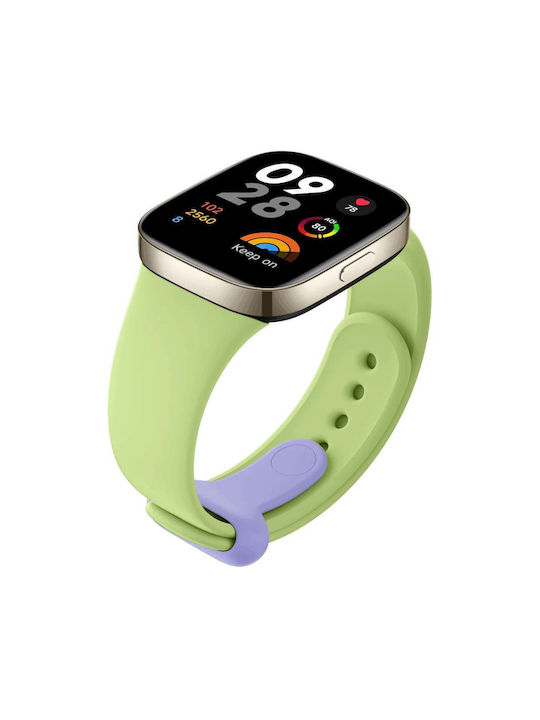 Xiaomi Λουράκι Σιλικόνης Lime Green (Redmi Watch 3)