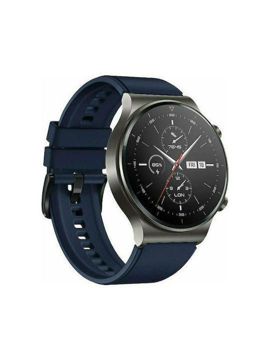 Hurtel Strap One Λουράκι Σιλικόνης Navy Μπλε (Huawei Watch GT2 / GT3 (42mm) / GT3 Pro (43mm))