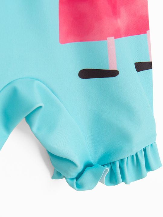Cool Club Peppa Pig Kinder Badeanzug Einteilig Green
