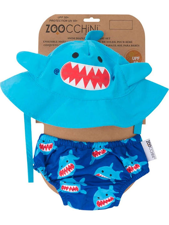 Zoocchini Kids Swimwear Swim Diaper with Shade Blue