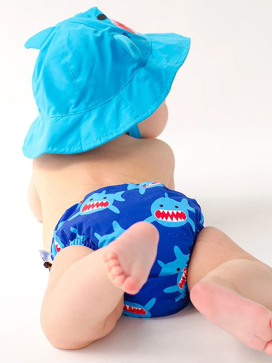 Zoocchini Kids Swimwear Swim Diaper with Shade Blue