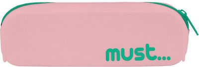 Must Focus Glow Pencil Case Barrel with 1 Compartment Various Colours