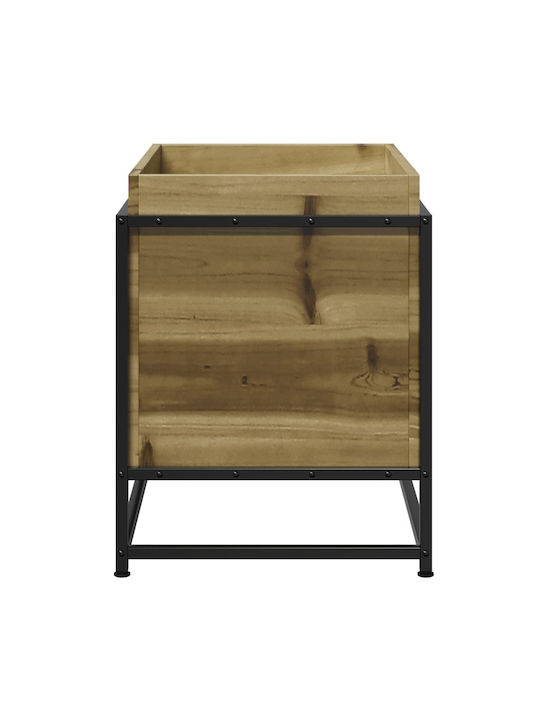 vidaXL Кутия за саксии Дърво Pine impregnated wood 60x40x50см.
