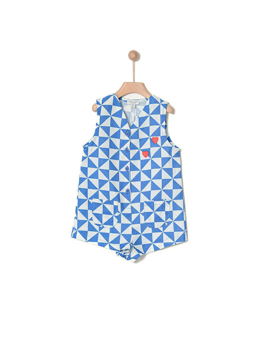 Yell Oh! Kids One-piece Fabric Shorts/Bermuda Blue