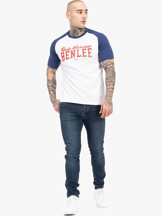 Тениска White/navy/red