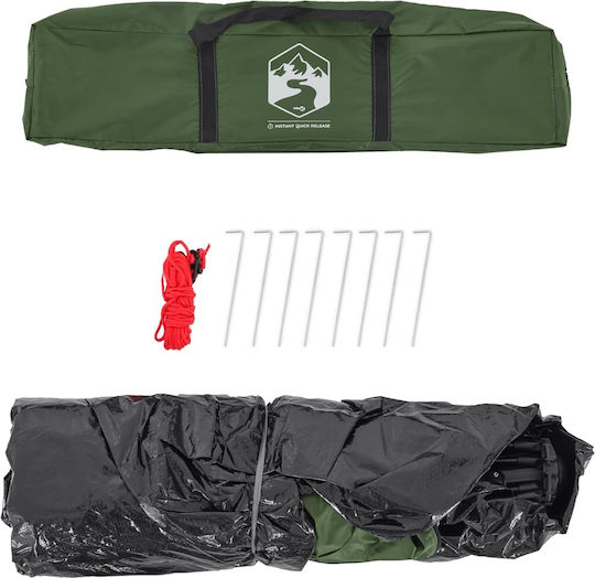 vidaXL Automatisches Campingzelt Igloo Grüne Für 2 Personen 200x150x120cm