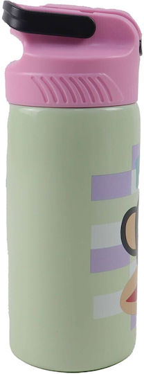 Paul Frank Παιδικό Παγούρι Ανοξείδωτο με Καλαμάκι 500ml