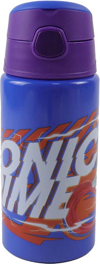 Παγούρι Αλουμινίου Καλαμάκι Sonic Hedgehog 500ml