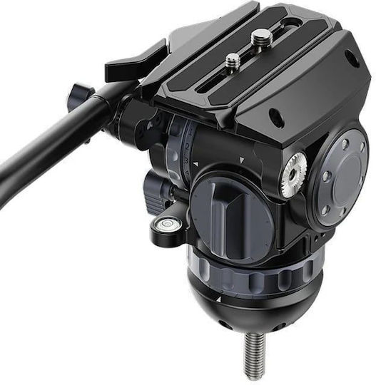 Ulanzi Ulanzi Videostative aus Aluminium mit Hydraulischer Kopfart und Maximaler Belastung von 10kg bis 164cm