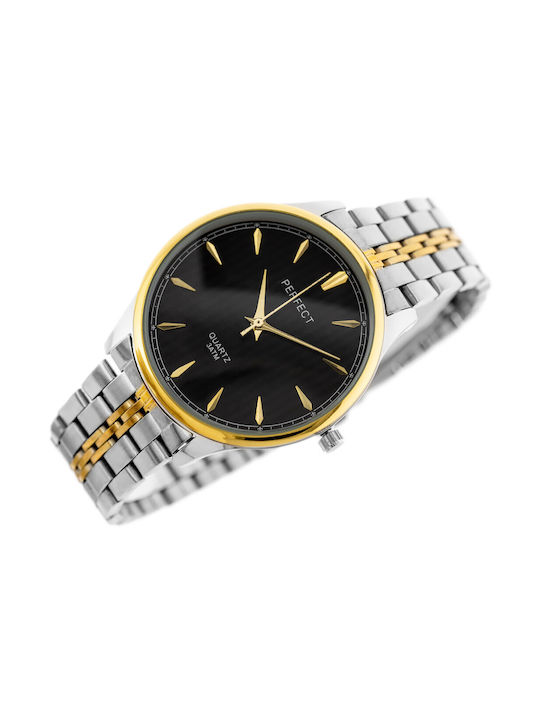 Perfect Watch Battery with Gold Metal Bracelet