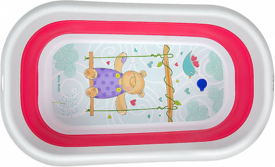 Milly Mally Cadă pliabilă pentru bebeluși Fuchsia