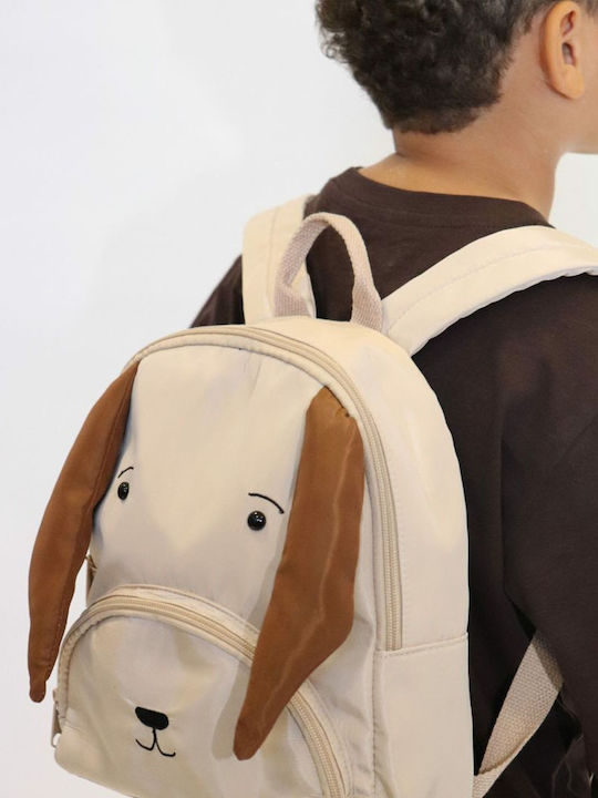 Yuko.B Kinder Rucksack Rucksack Beige 28cmx24cmx11cmcm