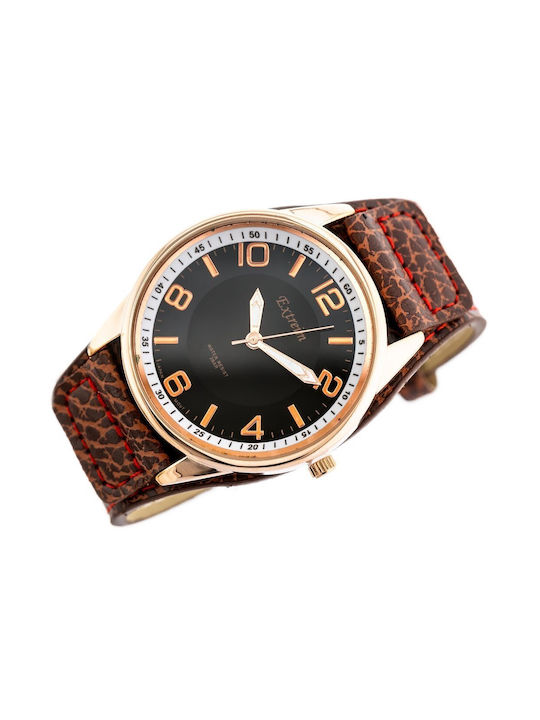 Extreim Uhr Batterie mit Lederarmband