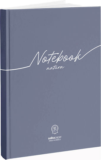 Salko Paper Notebook Carnet 96 Foi A4 Cu dungi Albastru