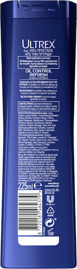Wash & Go Oil Control Refresh Σαμπουάν κατά της Πιτυρίδας για Λιπαρά Μαλλιά 360ml