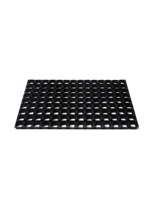 Covor de Intrare din Cauciuc Negru 60x40buc